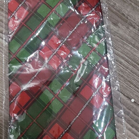 The American neck tie Co. christmas tie red and green - Picture 2 of 3